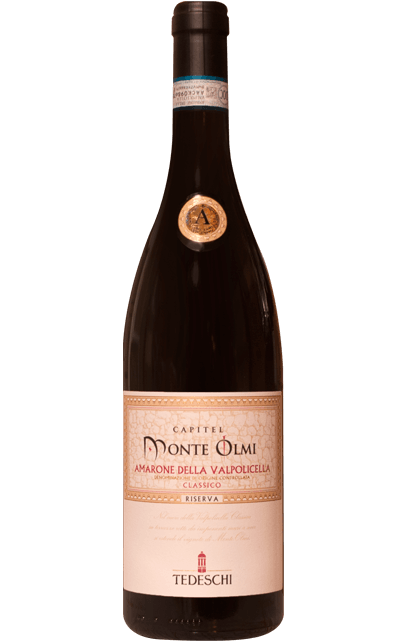 Vinho Amarone Della Valpolicella DOC Clássico Riserva Tedeschi Capitel Monte Olmi