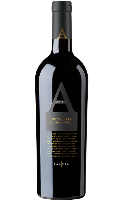 Vinho Pazzia Ampelo Primitivo di Manduria DOP