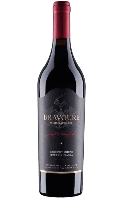 Vinho Chateau Cristi Bravoure Cabernet Sauvignon - Shiraz - Feteasca Neagra