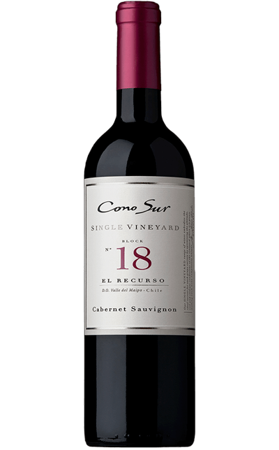 Vinho Cono Sur Single Vineyard Cabernet Sauvignon Block 18 El Recurso