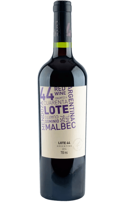 Vinho Lote Cuarenta y Cuatro Malbec