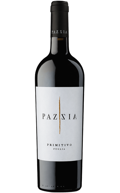 Vinho a6mani Pazzia Primitivo