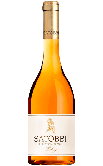 Vinho Satobbi Tokaji 3 Puttonyos Aszu 500ml