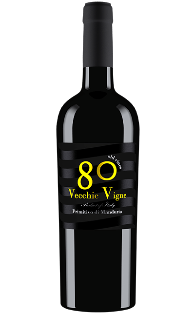 Vinho Primitivo di Manduria 80 Vecchie Vigne Ottant'anni | Via Vini