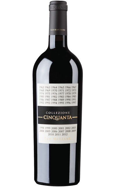 Vinho San Marzano Collezione Cinquanta Vino Rosso d'Italia