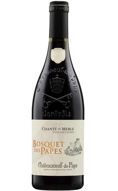 Bosquet des Papes Châteauneuf-du-Pape Vinho Châteauneuf du Pape Bosquet des Papes Chante le Merle | Via Vini