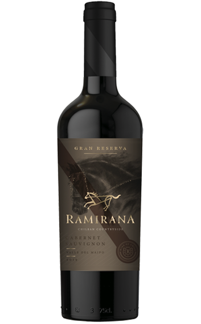 Vinho Ramirana Tinto Seco Chile Gran Reserva Cabernet Sauvignon, Petit Verdot, Syrah 2020 750ml