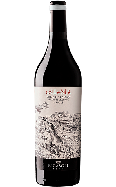 Vinho Ricasoli Tinto Seco Itália Colledila Gran Selezione Sangiovese 2020 750ml
