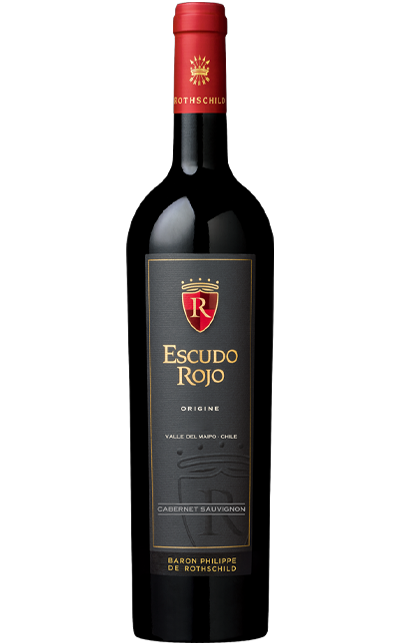 Vinho Baron Philippe de Rothschild Tinto Seco Chile Escudo Rojo Origine Blend 2021 750ml