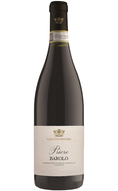 Vinho Cantine Povero Tinto Seco Itália Priore Cantine Nebbiolo 2021 750ml