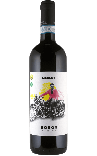 Vinho Cantine Borga Tinto Seco Itália Venezia D.o.c Merlot 2019 750ml