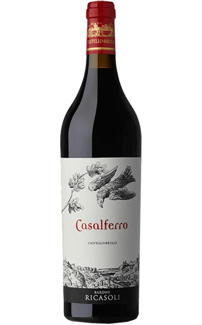 Vinho Ricasoli Tinto Seco Itália Casalferro Merlot 2020 750ml