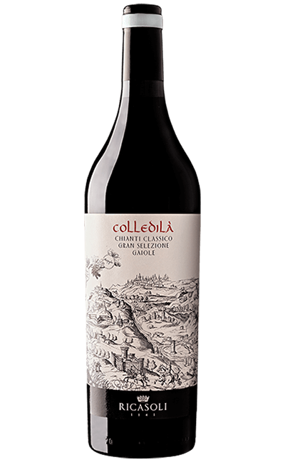 Vinho Ricasoli Tinto Seco Itália Colledila Gran Selezione Sangiovese 2021 750ml