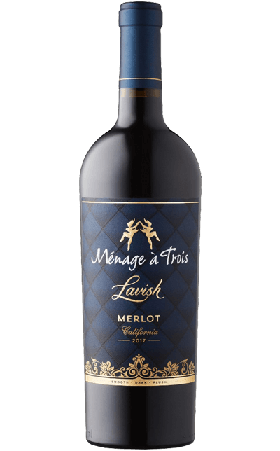Vinho Ménage à Trois Tinto Seco Estados Unidos Lavish Merlot 2022 750ml